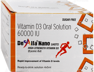 De Alfa Nano Shots Sugar Free Solution 5Ml